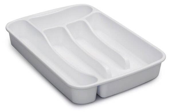 STEFANPLAST Příborník, 5 přihrádek, bílý STEFANPLAST