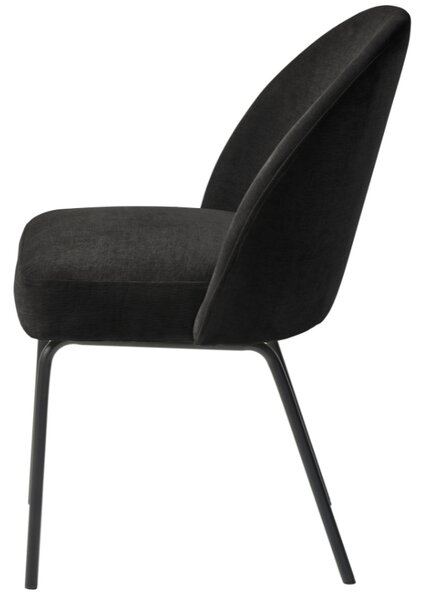 Unique Furniture Sametová jídelní židle Creston