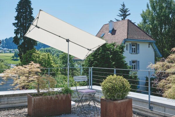 Suncomfort Slunečník / sluneční clona Flex Roof, Suncomfort, 210x150 cm, barva šedobéžová