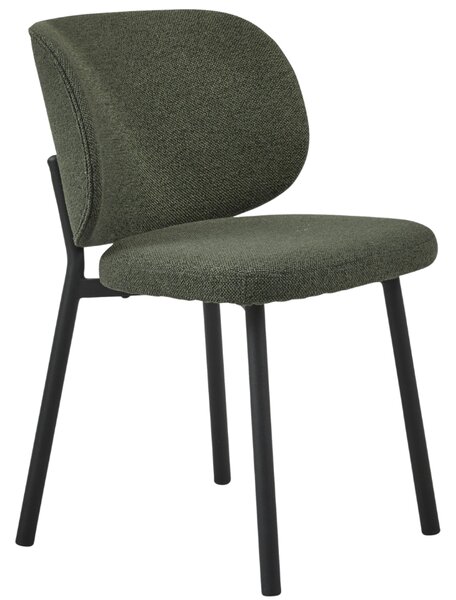 Unique Furniture Bouclé jídelní židle Swan
