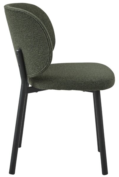 Unique Furniture Bouclé jídelní židle Swan