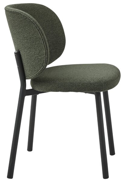 Unique Furniture Bouclé jídelní židle Swan