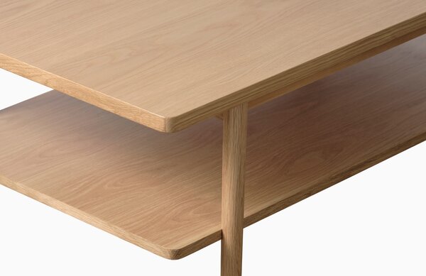 Unique Furniture Dubový konferenční stolek Ponza 120 x 60 cm