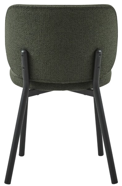 Unique Furniture Bouclé jídelní židle Swan