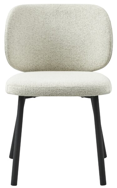 Unique Furniture Bouclé jídelní židle Swan
