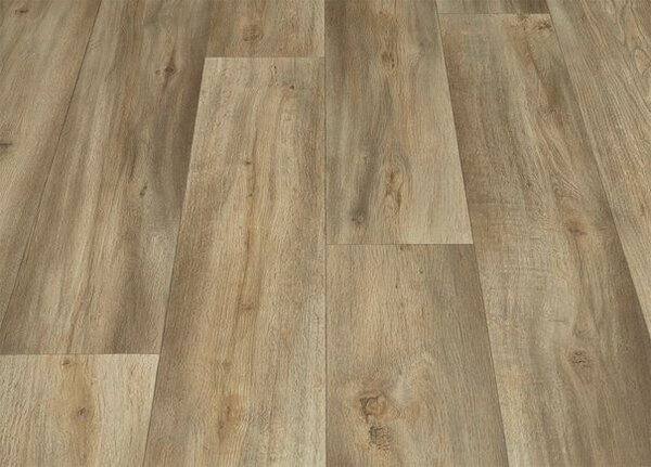 Breno PVC SILVERTEX Silk Oak 636M - hnědé dřevo, šíře 100 cm