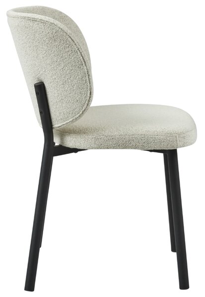 Unique Furniture Bouclé jídelní židle Swan
