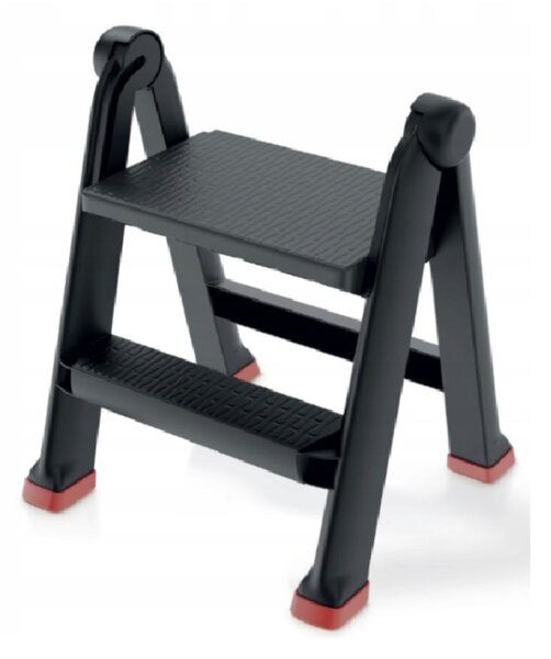 Kistenberg Schůdky TITAN LADDER černý 47,0x43,5x60,0cm - Jednostranné