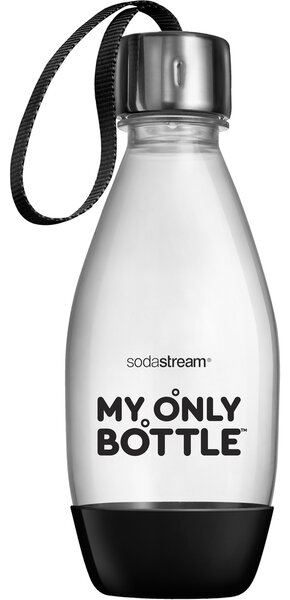 Láhev MOB na vodu s sebou ČERNÁ, 0,6L SODASTREAM