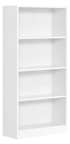 VASAGLE Knihovna - bílá - 60x24x121,5 cm