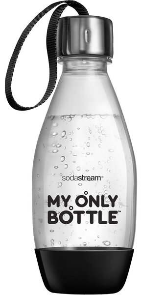 Láhev MOB na vodu s sebou ČERNÁ, 0,6L SODASTREAM