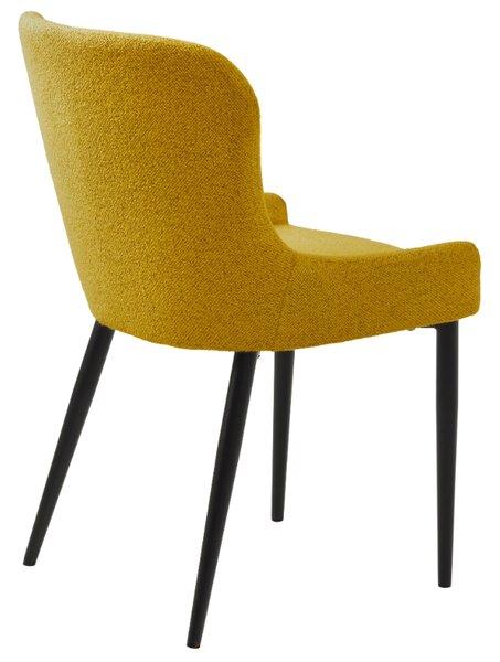Unique Furniture Bouclé jídelní židle Ontario