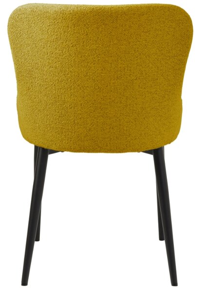 Unique Furniture Bouclé jídelní židle Ontario
