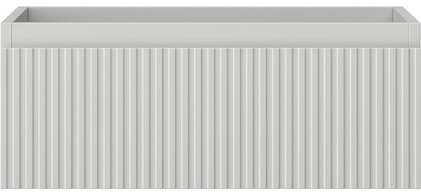 Mexen Rivel, koupelnová skříňka 60 cm, 1 zásuvka, drážkovaná, šedá matná, 91A20-06023-1-BF62
