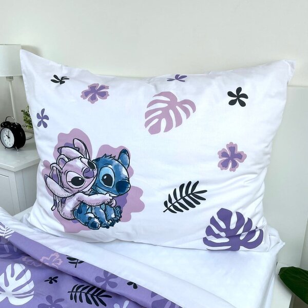 Bavlněné dětské povlečení na jednolůžko 140x200 cm Lilo and Stitch – Jerry Fabrics