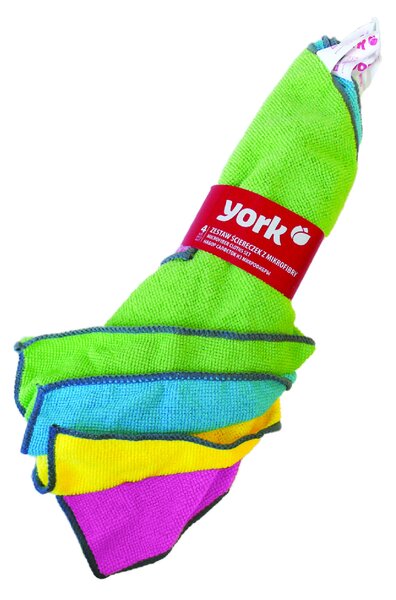 YORK Sada mikrovláknových utěrek 4 ks