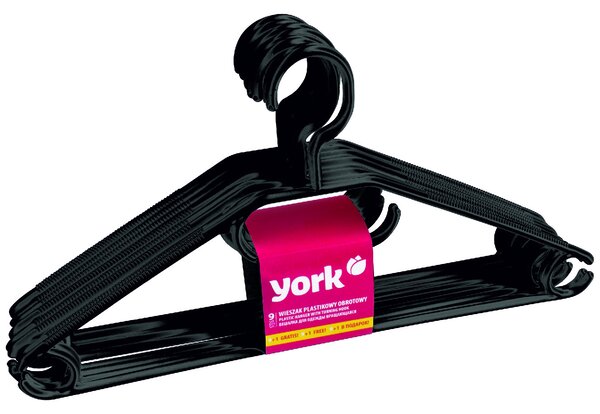 YORK Standardní ramínka na oblečení 10 ks