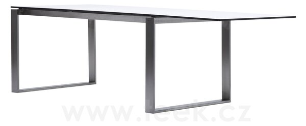 Cane-line Rám pro rozkládací jídelní stůl Edge, Cane-line, obdélníkový 210-330x100x74 cm, nerezová ocel, bez stolových desek