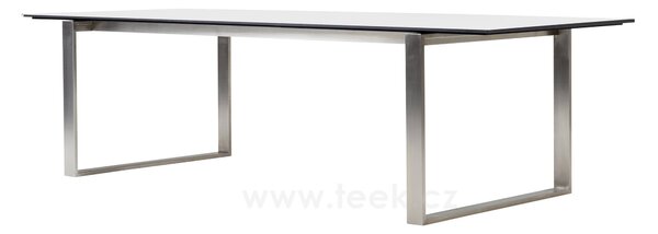 Cane-line Rám pro rozkládací jídelní stůl Edge, Cane-line, obdélníkový 210-330x100x74 cm, nerezová ocel, bez stolových desek