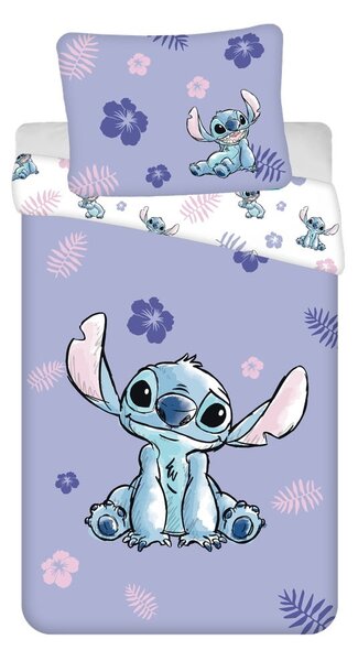 Bavlněné dětské povlečení na jednolůžko 140x200 cm Lilo and Stitch – Jerry Fabrics