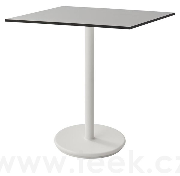 Cane-line Rám pro bistro stolek Go, Cane-line, kulatá základna 40x75 cm, hliník barva lava grey