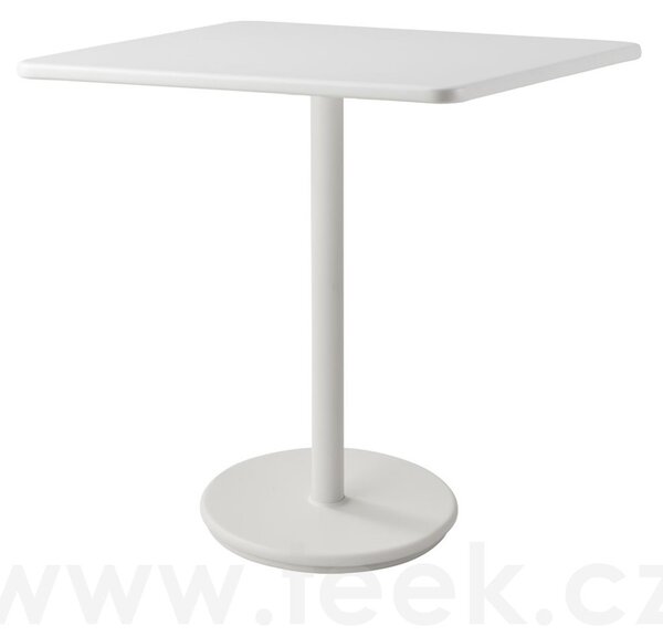 Cane-line Rám pro bistro stolek Go, Cane-line, kulatá základna 40x75 cm, hliník barva lava grey