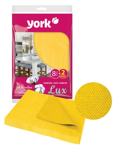 YORK Domácí utěrka LUX 8+2 ks zdarma