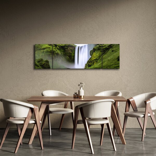 Obraz vodopádů (170x50 cm)