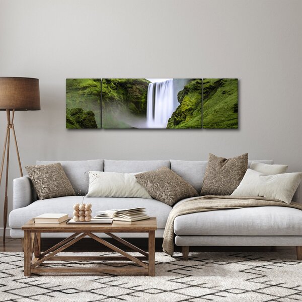 Obraz vodopádů (170x50 cm)