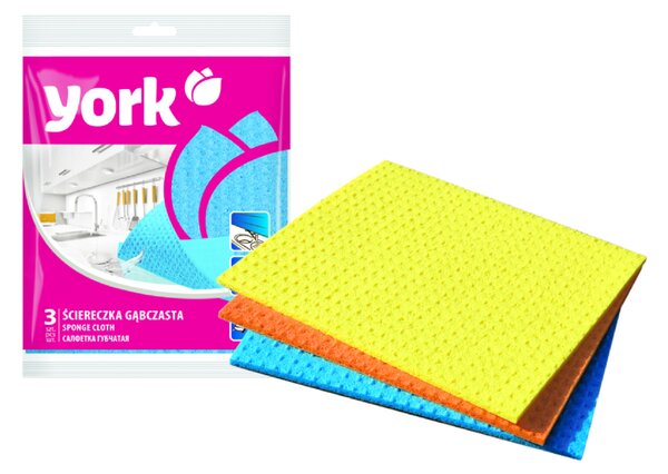 YORK Houbičková utěrka 3 ks