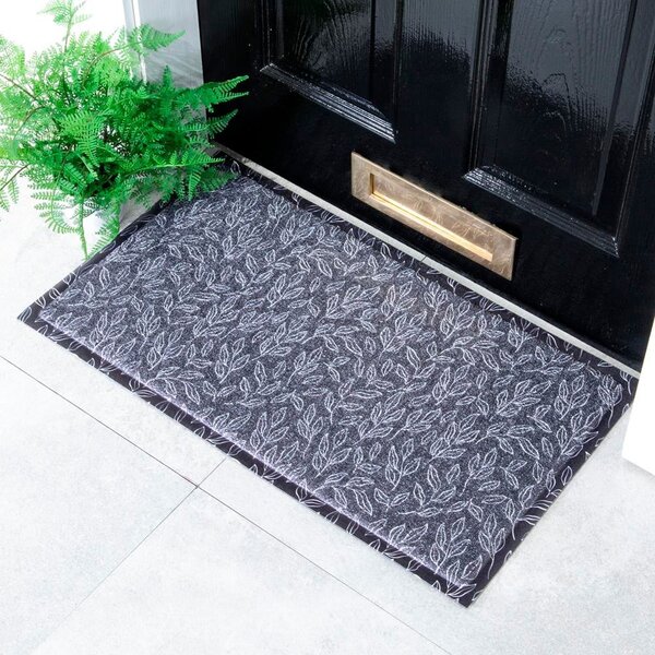 Rohožka 40x70 cm Navy Leaf – Artsy Doormats