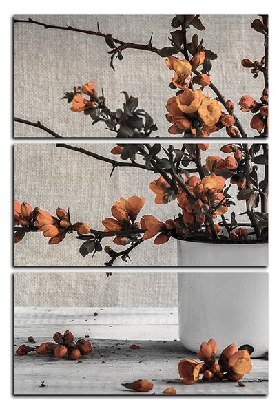 Obraz na plátně - Zátiší kytice - obdélník 7996QB (90x60 cm )