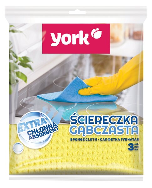 YORK Houbičková utěrka 3 ks