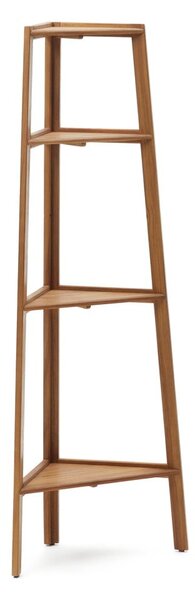 Venkovní regál z masivu akácie v přírodní barvě 42x150 cm Victora – Kave Home