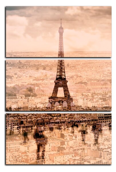 Obraz na plátně - Fotografie z Paříže - obdélník 7109B (90x60 cm )