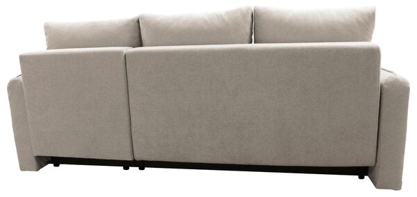 ROHOVÁ SEDAČKA, textil, šedohnědá MID.YOU - Sedací soupravy, Online Only