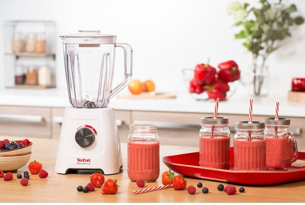 Bílý stolní mixér Blend Force – Tefal