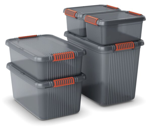 KIS K Latch 85610000720 Box 28 L, šedý / oranžový KIS