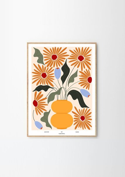 The Poster Club Plakát Flourish by Frankie Penwill A4 (21x27cm)