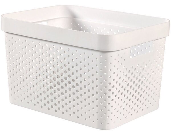 Curver Infinity 245676 Box 17 L, bílý recyklovaný CURVER