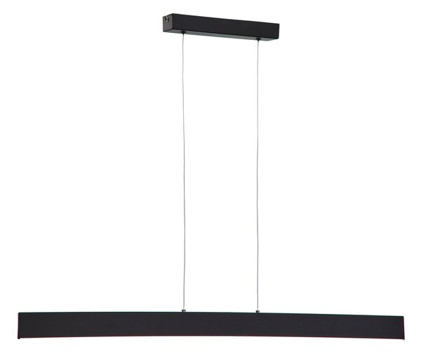 Matně černé LED stropní svítidlo 5.5x101 cm Boadella – Kave Home