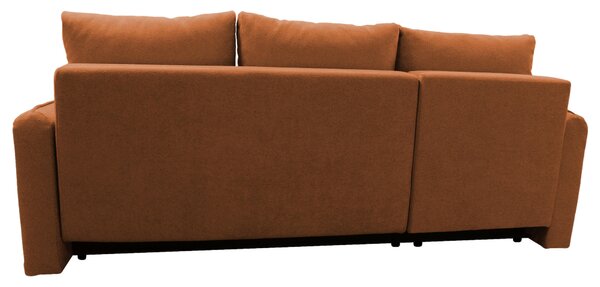 ROHOVÁ SEDAČKA, textil, rezavá MID.YOU - Sedací soupravy, Online Only