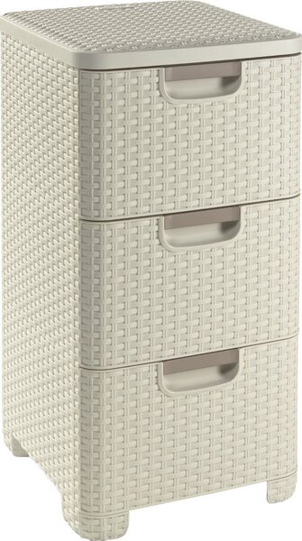 Curver Šuplíky RATTAN, šířka 33 cm CURVER