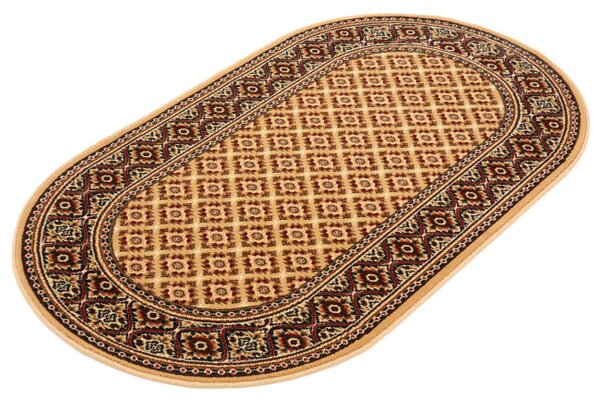 Koberec Agnella Standard Apium béžový ovál