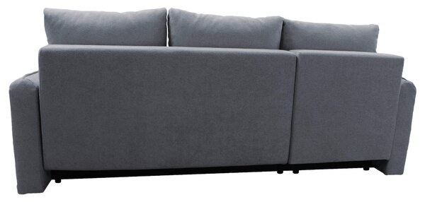 ROHOVÁ SEDAČKA, textil, šedá MID.YOU - Sedací soupravy, Online Only