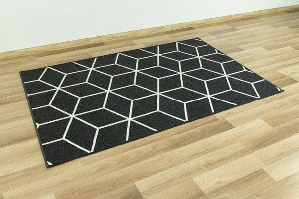 Koberec Cubes 29 grafitový