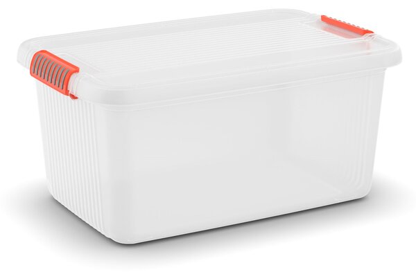 KIS K Latch 85630000719 Box 43 L, průhledný / oranžový