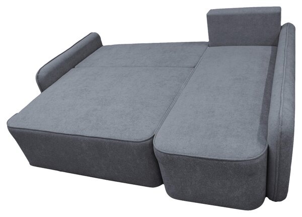 ROHOVÁ SEDAČKA, textil, šedá MID.YOU - Sedací soupravy, Online Only
