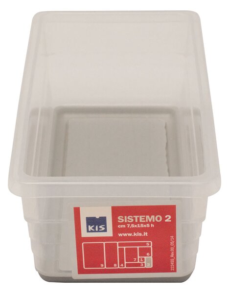 Curver Sistemo 060752WHTRGLR Box 2 CURVER