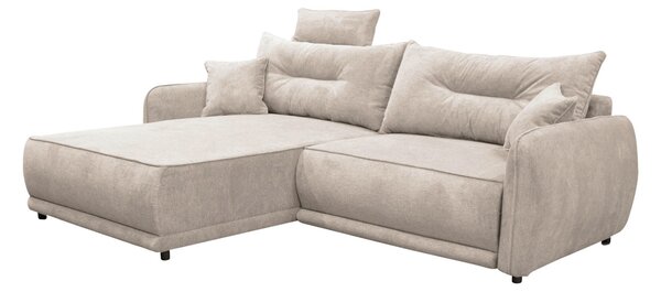 ROHOVÁ SEDAČKA, textil, béžová MID.YOU - Sedací soupravy, Online Only